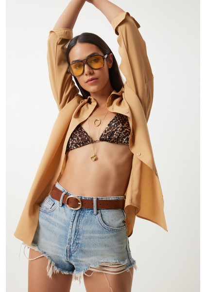 Oversize Basic Gömlek