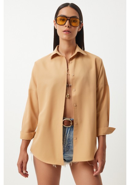 Oversize Basic Gömlek