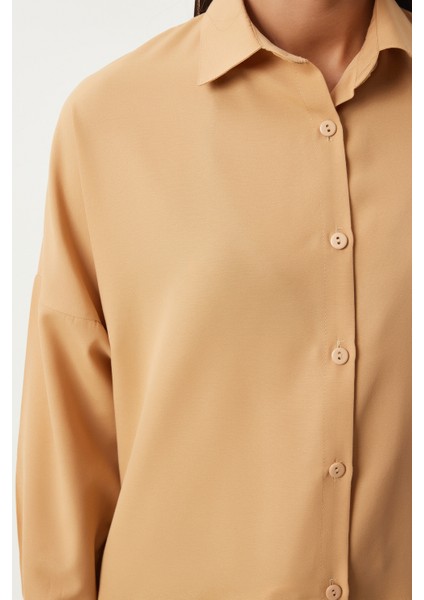 Oversize Basic Gömlek