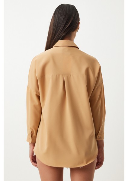 Oversize Basic Gömlek