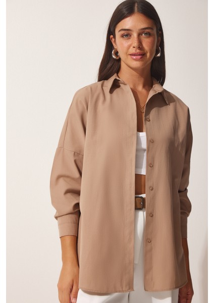 Oversize Basic Gömlek