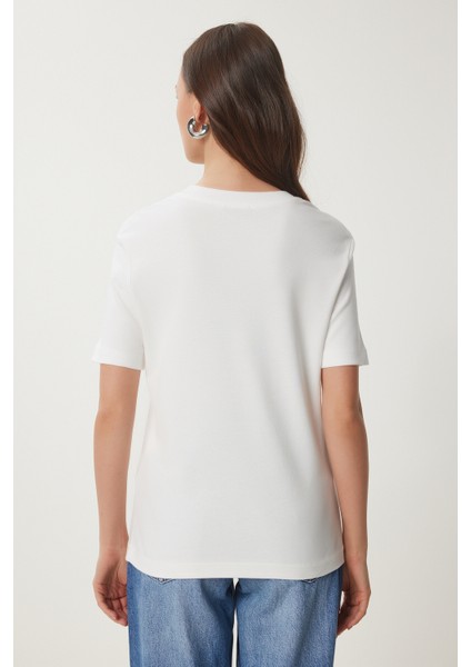 2'li Paket Pamuklu Basic Örme T-Shirt
