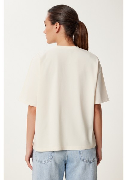 Baskılı Pamuklu Örme T-Shirt indirimleri
