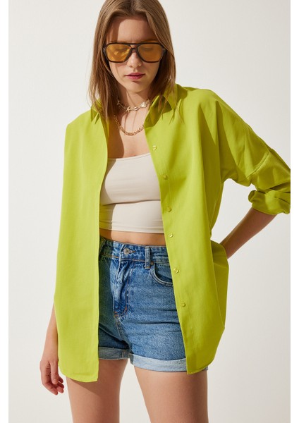Oversize Basic Gömlek
