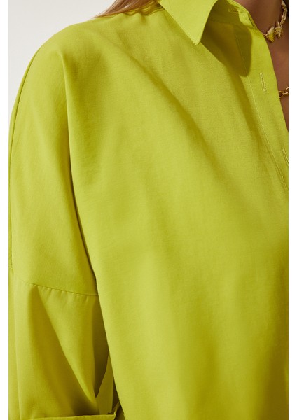 Oversize Basic Gömlek