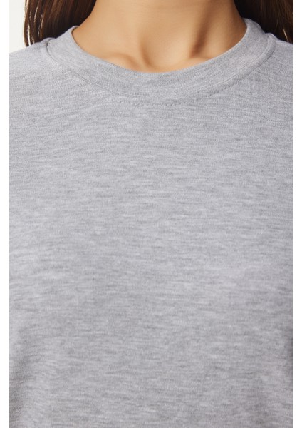 Pamuklu Basic Örme T-Shirt indirimleri
