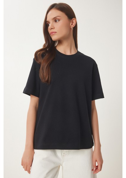 Basic Pamuklu Örme T-Shirt fiyatları