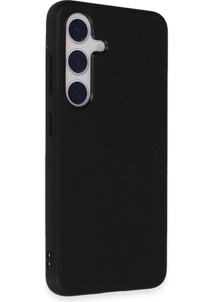 Newface Samsung Galaxy S24 Kılıf Taft Kapak - Siyah