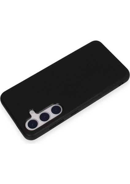 Newface Samsung Galaxy S24 Kılıf Taft Kapak - Siyah