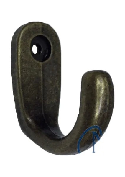 Büyük Tekli Fincan Askı Dekor Askısı - Antik 12X23X30 mm - GMS4761-6134