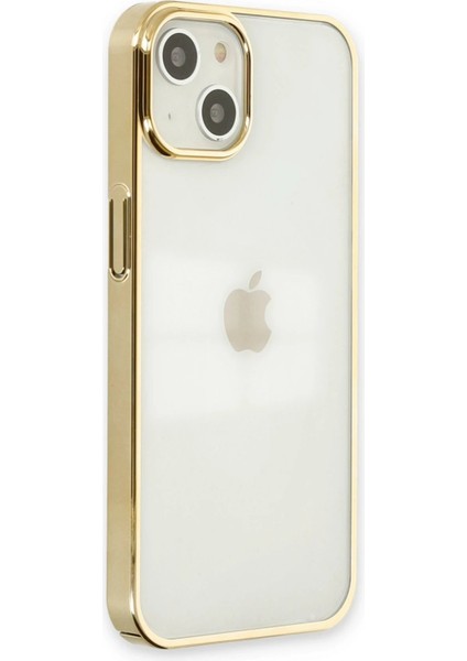 Newface iPhone 14 Kılıf Element Silikon - Gold