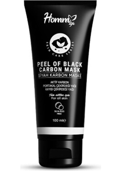 Homm Bitkisel Soyulabilir Siyah Karbon Maske fiyatları