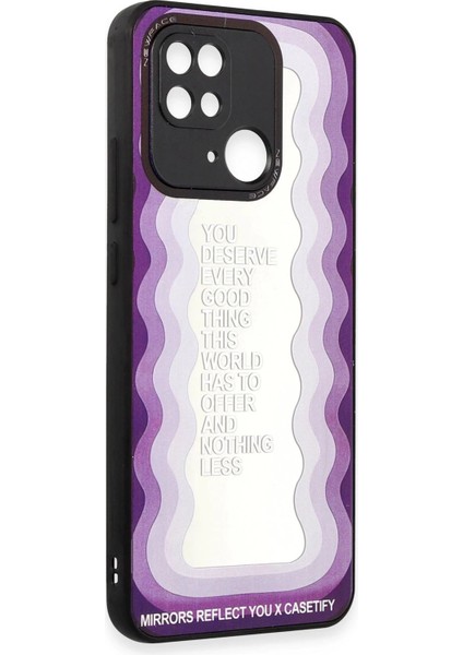 Newface Xiaomi Redmi 10C Kılıf Mirror Desenli Kapak - Mirror - 5