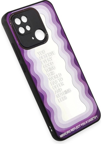 Newface Xiaomi Redmi 10C Kılıf Mirror Desenli Kapak - Mirror - 5