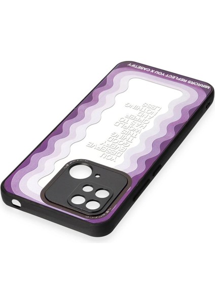 Newface Xiaomi Redmi 10C Kılıf Mirror Desenli Kapak - Mirror - 5
