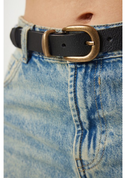 2’li Paket Hakiki Deri Kadın Kemer