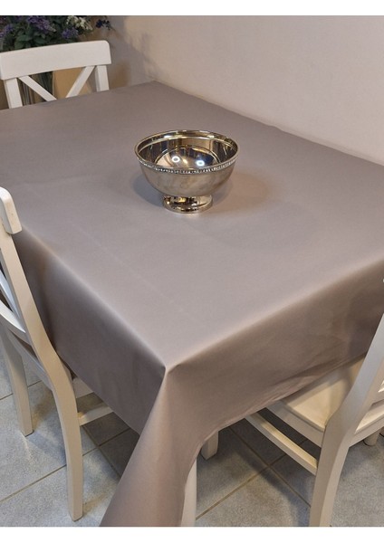 Elyaflı Pvc Muşamba - Desenli Silinebilir Masa Örtüsü ( Gri) fiyatları