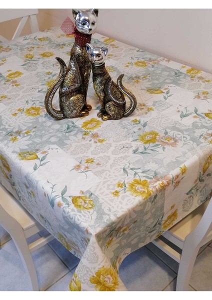 Elyaflı Pvc Muşamba - Desenli Silinebilir Masa Örtüsü modelleri