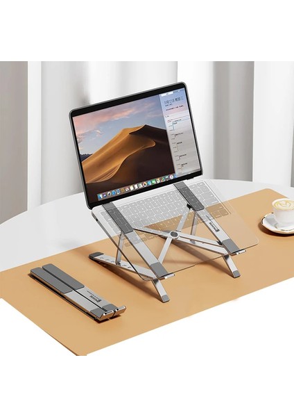 Ally Mc N3-2 Katlanabilir Metal Masaüstü Laptop STANDI-(5775) - MCT7350-8643