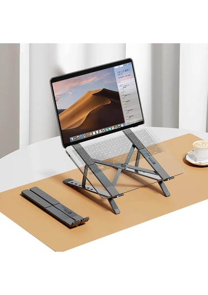 Ally Mc N3-2 Katlanabilir Metal Masaüstü Laptop STANDI-(5775) - MCT7350-8643