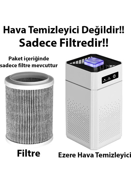 Ezere Ultrasonik Hava Temizleyici Için Yedek FILTRE-(5775) - MCT8470-7228