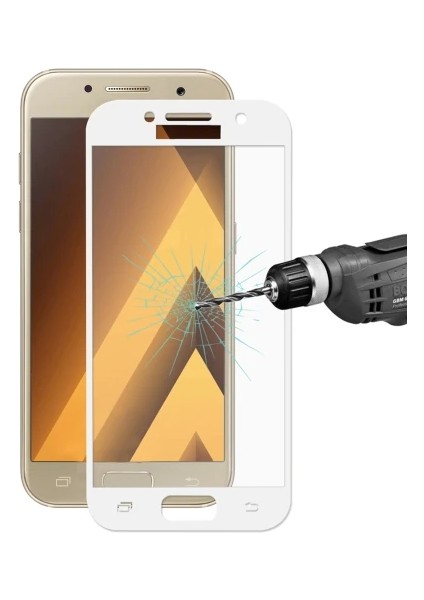 Sm Galaxy A3 2017 A320 Için Tempered Full Kaplama Kırılmaz Cam Ekran Koruyucu-(5 - MCT7566-2324