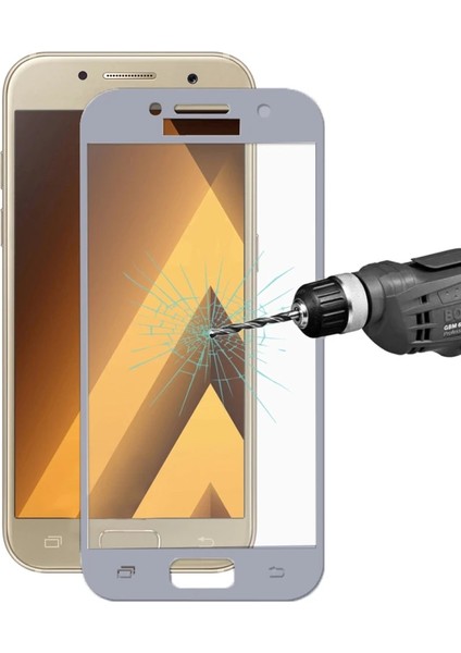 Sm Galaxy A3 2017 A320 Için Tempered Full Kaplama Kırılmaz Cam Ekran Koruyucu-(5 - MCT7566-2324