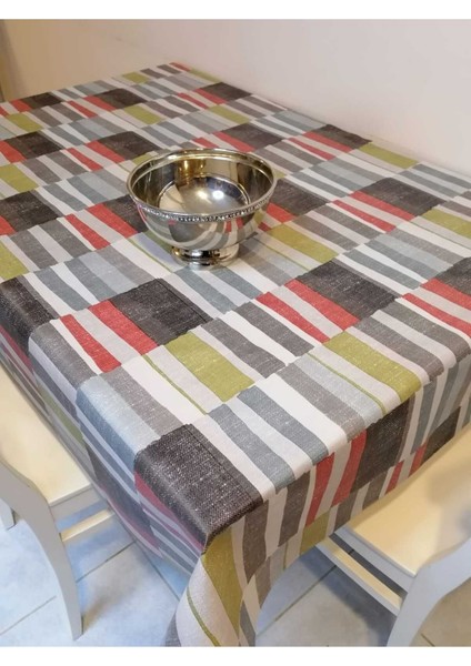 Elyaflı Pvc Muşamba - Desenli Silinebilir Masa Örtüsü