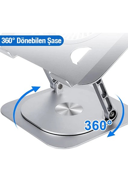 Ally Mc S61 360° Dönebilen Soğutucu Masaüstü Laptop STANDI-(5775) - MCT1105-1671