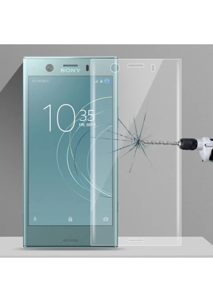 Xperia Xz1 x Compact1 Full Kaplama Kırılmaz Cam Ekran KORUYUCU-(5775) - MCT7496-2659