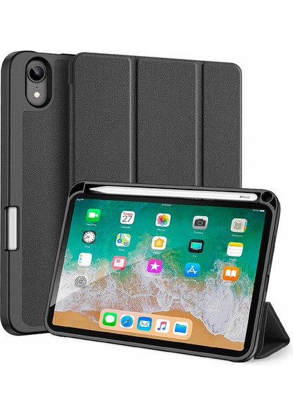 Dux Ducis iPad Mini 6 (2021) Kılıf Kalem Bölmeli Standlı Domo SERIES-(5775) - MCT6883-3672