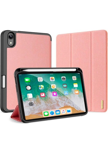 Dux Ducis iPad Mini 6 (2021) Kılıf Kalem Bölmeli Standlı Domo SERIES-(5775) - MCT6883-3672