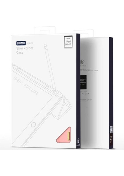 Dux Ducis iPad Mini 6 (2021) Kılıf Kalem Bölmeli Standlı Domo SERIES-(5775) - MCT6883-3672