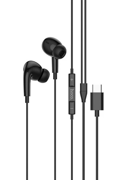 Hoco M101 Pro Crystal Type-C Kulakiçi Mikrofonlu Kablolu KULAKLIK-(5775) - MCT9361-8317