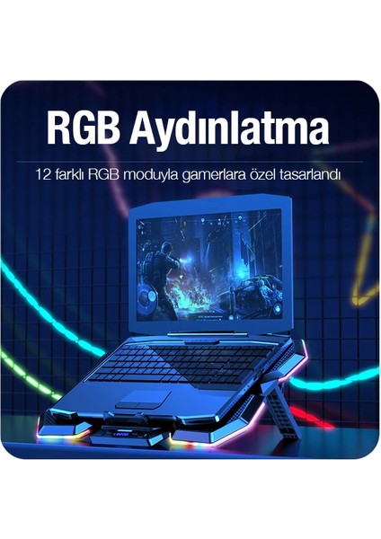 Ally Mc X50 Masaüstü Soğutucu Laptop Standı RADYATÖR-(5775) - MCT8019-4274