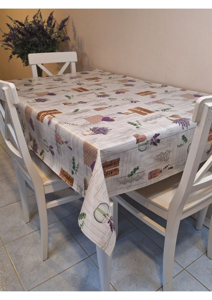 Elyaflı Pvc Muşamba - Desenli Silinebilir Masa Örtüsü ( Gri ) indirimleri