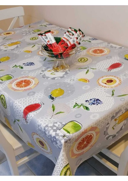 Elyaflı Pvc Muşamba - Desenli Silinebilir Masa Örtüsü modelleri