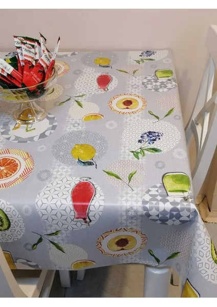 Elyaflı Pvc Muşamba - Desenli Silinebilir Masa Örtüsü indirimleri