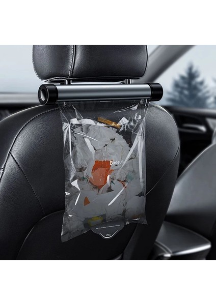 Baseus Clean Garbage Araç Arka Koltuk Için Çöp Torbası + 40 Adet TORBA-(5775) - MCT4151-9942