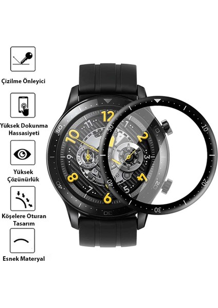 Realme Watch S Pro 3D Pc+Pmma Hd Ekran Koruyucu Full KAPLAMA-(5775) - MCT8553-4056 fırsatları