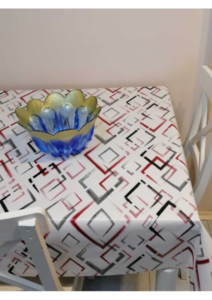 Elyaflı Pvc Muşamba Desenli Silinebilir Masa Örtüsü indirimleri