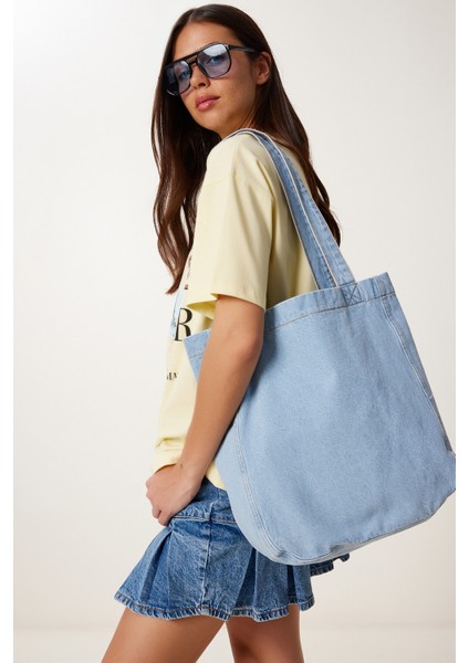 Kanvas Shopper Çanta