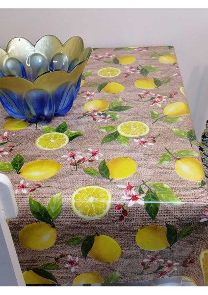 Elyaflı Pvc Muşamba - Desenli Silinebilir Masa Örtüsü indirimleri