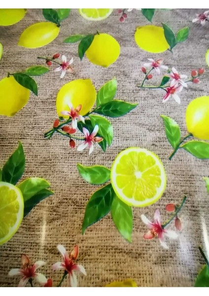 Elyaflı Pvc Muşamba - Desenli Silinebilir Masa Örtüsü