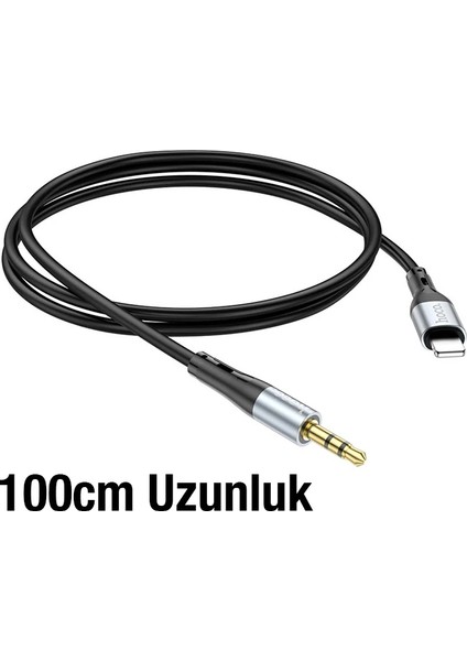Hoco UPA22 iPhone Lightning To 3.5mm Aux Ses Aktarım KABLOSU-(5775) - MCT2351-5253