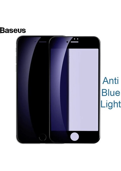 Baseus Iphone 7 Plus 8 Plus 3D Anti Blue Light Full Cam Ekran KORUYUCU-(5775) - MCT5983-5925
