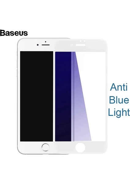 Baseus Iphone 7 Plus 8 Plus 3D Anti Blue Light Full Cam Ekran KORUYUCU-(5775) - MCT5983-5925