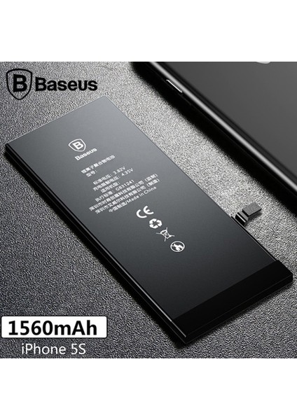 Baseus Orjinal Iphone 5S5C 1560 Mah Pil BATARYA-(5775) - MCT2592-9009