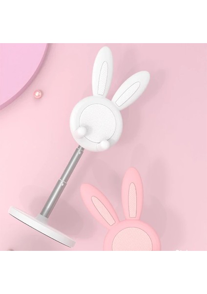 Ally Cute Masaüstü Telefon Tablet Tutucu Stand Uzatılabilir HAREKETLI-(5775) - MCT4487-4104