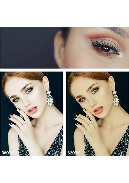 Puluz 6.3 Inch 16CM Ring LED Canlı Yayın Bluetooth Tripod Vlogging Selfie Light-(5 - MCT5509-8242